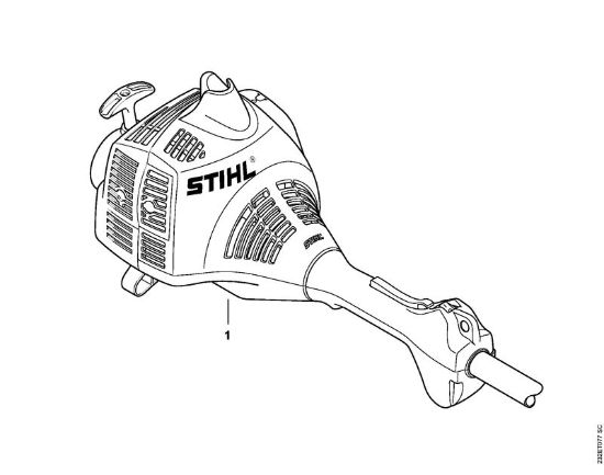 Motoguadañas (FS) FS 55 R 2-MIX Níºmero de máquinaÂ  de la marca Stihl